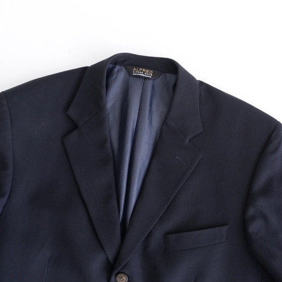 Moores  Alfred Sung 3 Button Black Blazer - Size 42R - Picture 14 of 16